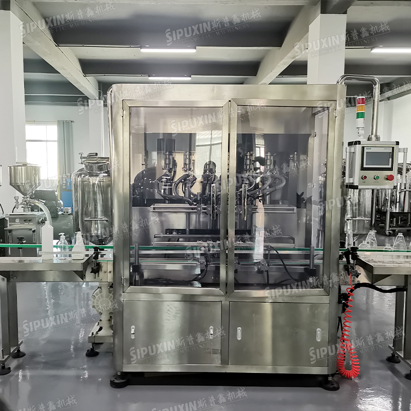 SGZ-Q6 Factory 6 Mead Automatic Tomatic Filling Machine for Cosmetics