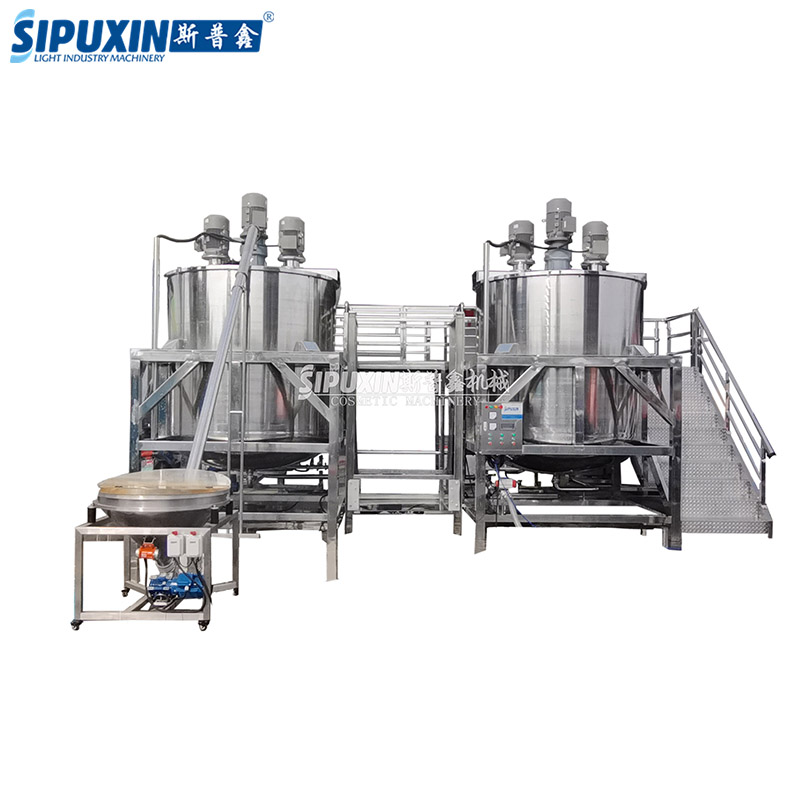 SPX 6000L Monolayer Industrial Mixing مع 3 محركات