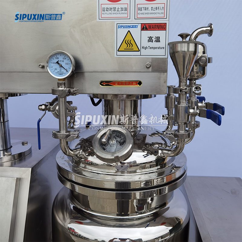 Sipuxin 20L High Shear Vacuum blender متجانسة 