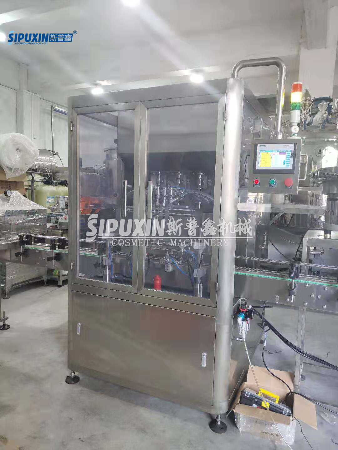 5L Fertilizer 4 Heads Filling Machine Machine