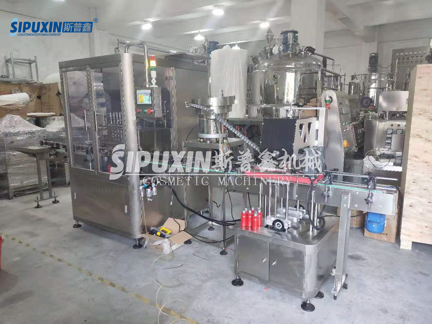 5L Fertilizer 4 Heads Filling Machine Machine