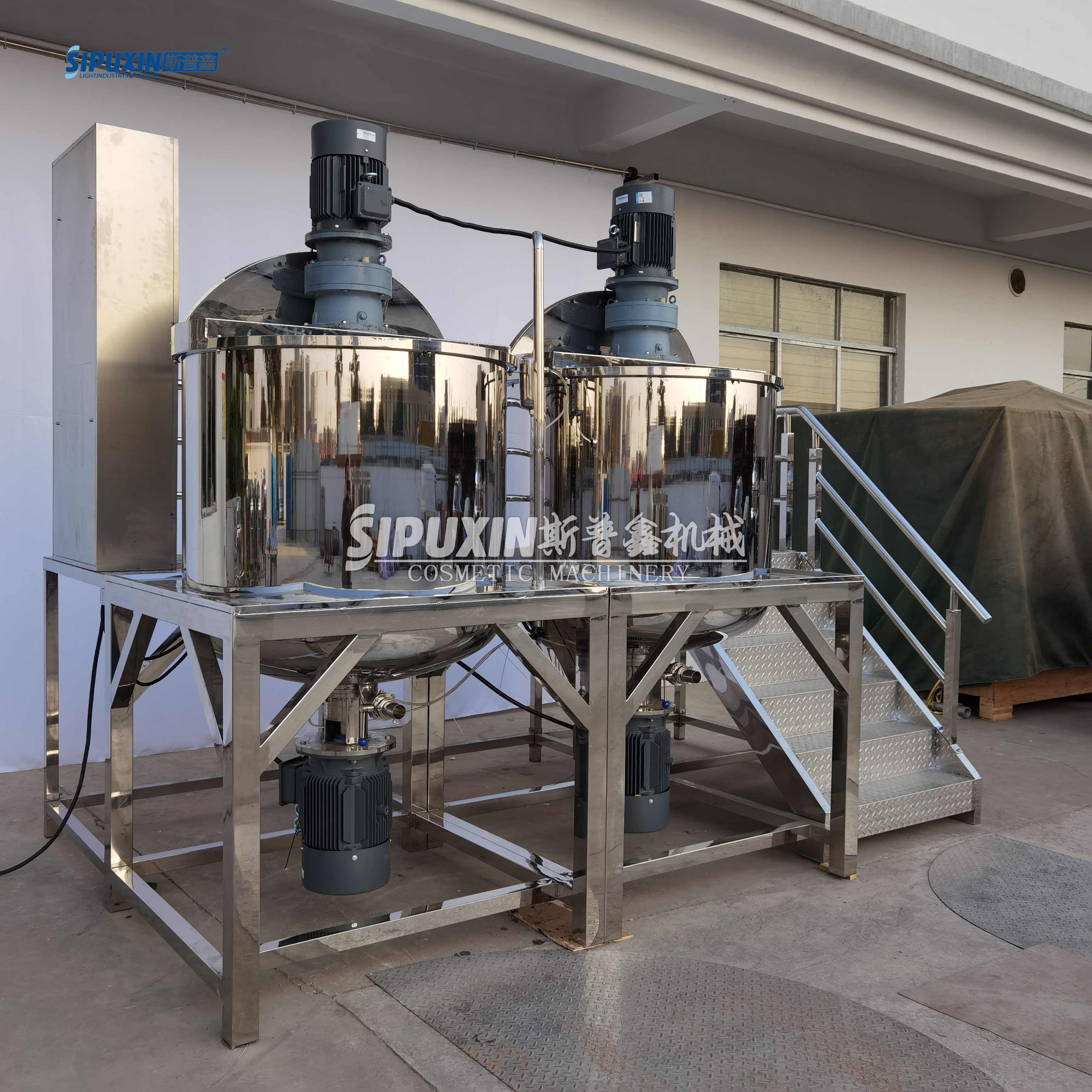 SPX 800L High Lidcosity Chemicals خزان محرض الشامبو 