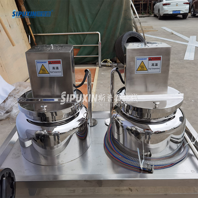 Sipuxin 20L High Shear Vacuum blender متجانسة 