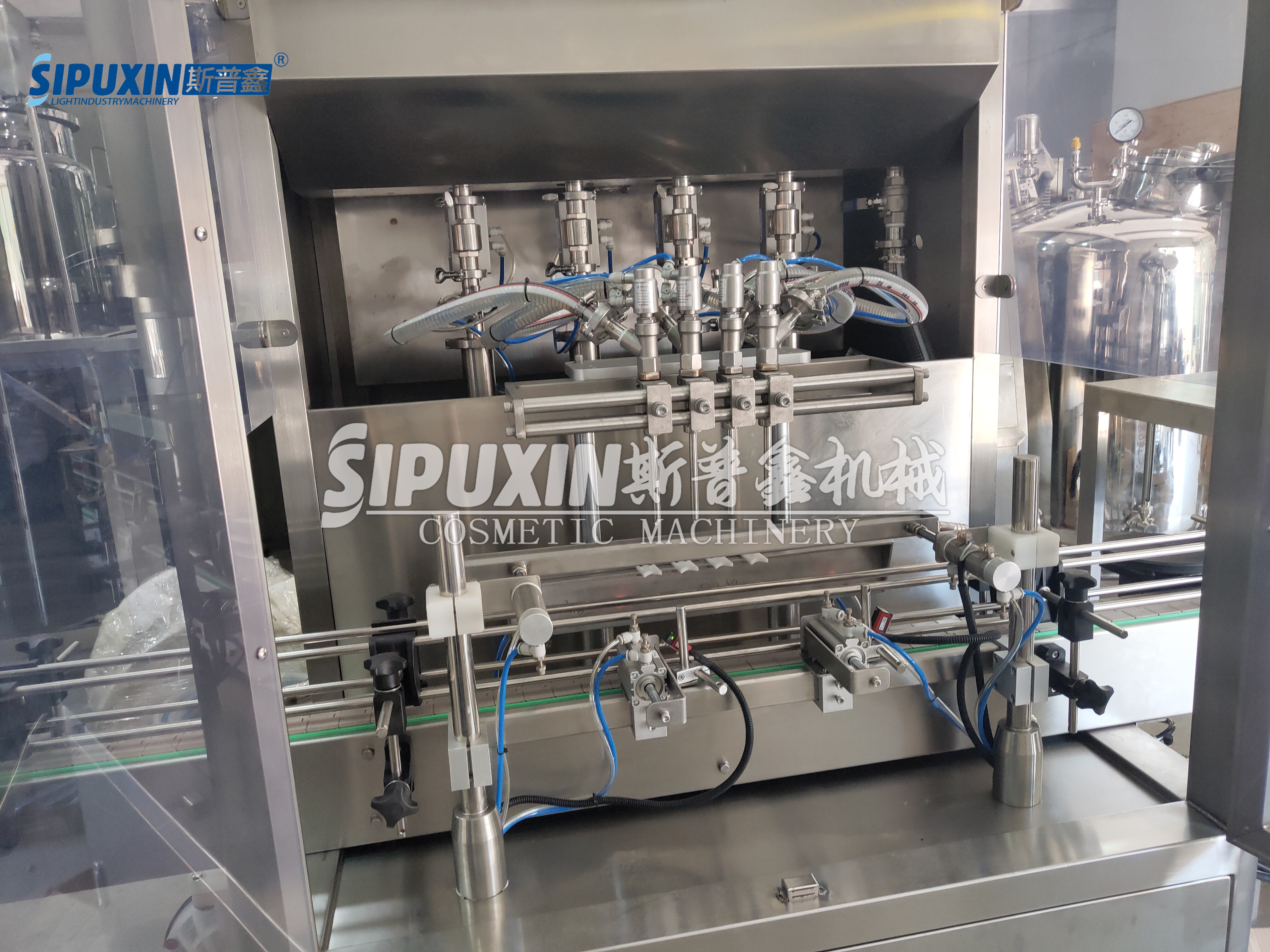 5L Fertilizer 4 Heads Filling Machine Machine